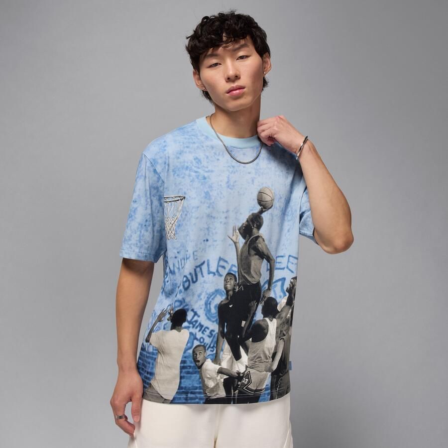 Jordan Air 85 T-shirt met graphic voor heren Blauw - Foto 4