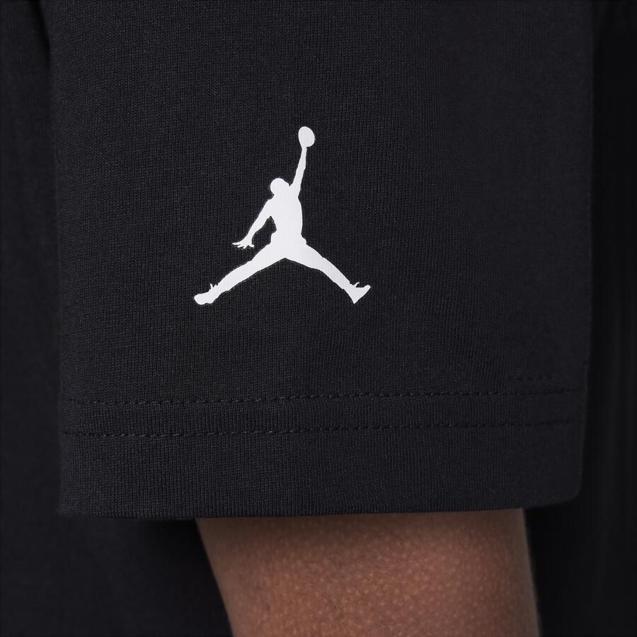 Jordan Air Dunk Comics T-shirt voor kids Zwart - Foto 3