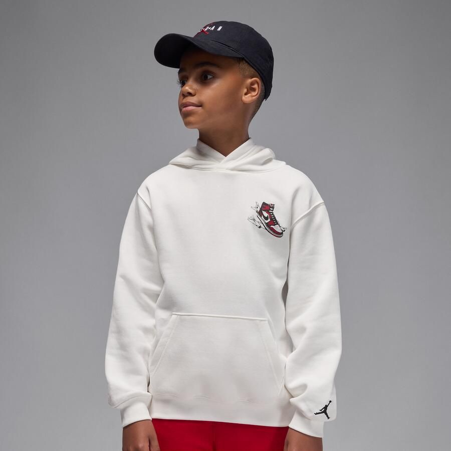 Jordan 'Air Has Landed' hoodie voor kids Wit - Foto 4