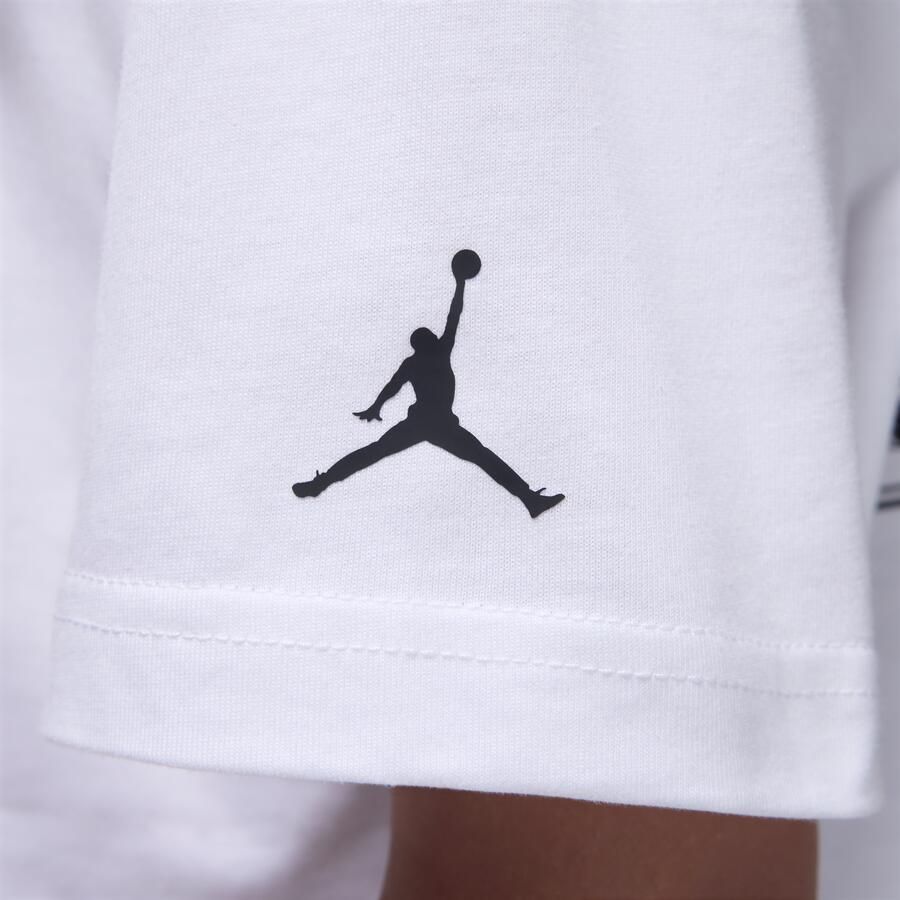 Jordan 'Air Has Landed' T-shirt voor kids Wit - Foto 3