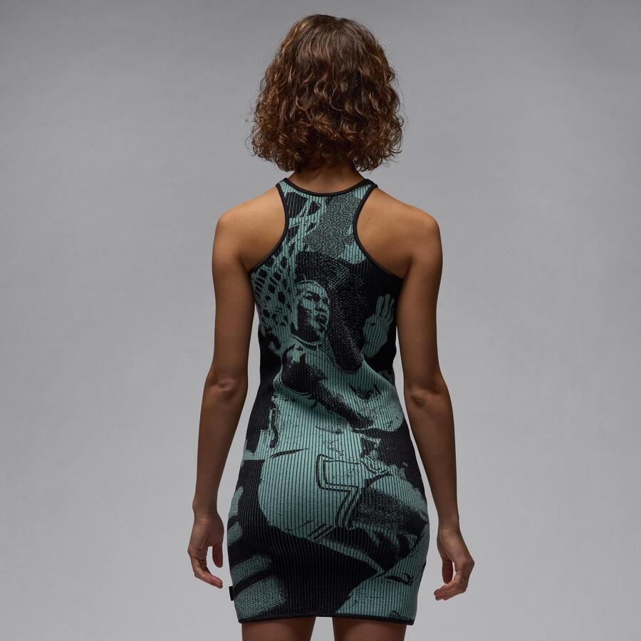 Jordan Air knit jurk Groen