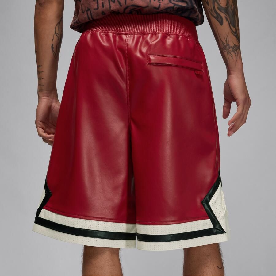 Jordan Air shorts van imitatieleer voor heren Rood - Foto 2