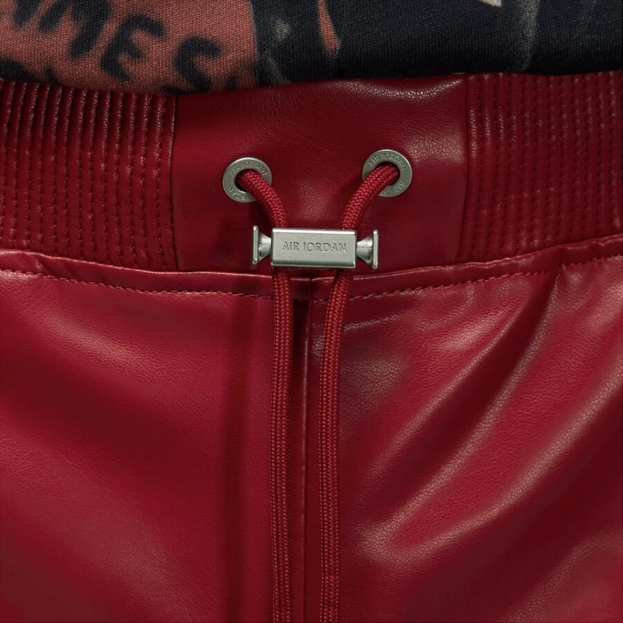 Jordan Air shorts van imitatieleer voor heren Rood - Foto 3