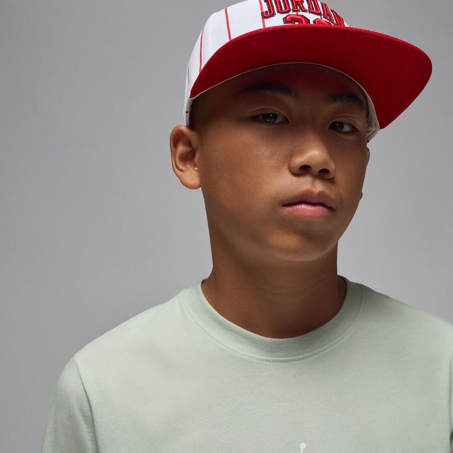 Jordan Air Stretch T-shirt voor kids Grijs - Foto 2