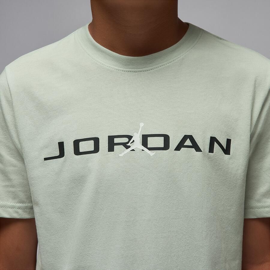 Jordan Air Stretch T-shirt voor kids Grijs - Foto 3