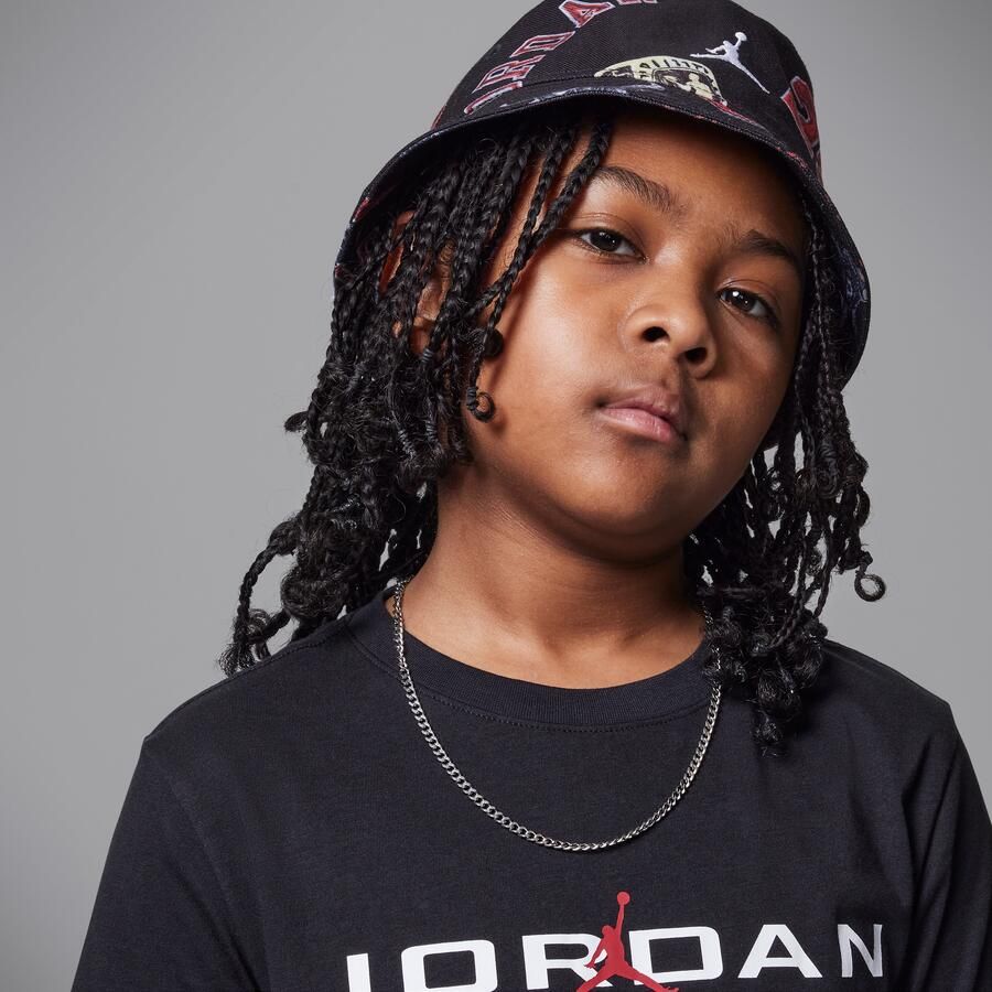 Jordan Air Stretch T-shirt voor kids Zwart - Foto 2