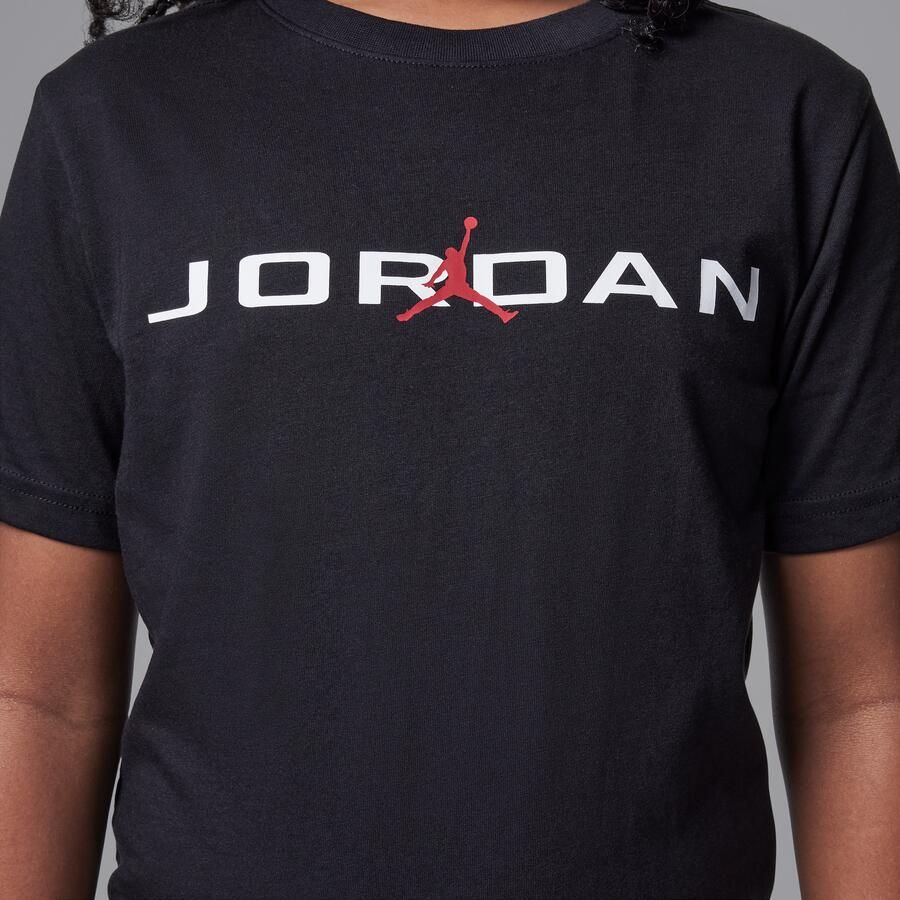 Jordan Air Stretch T-shirt voor kids Zwart - Foto 3