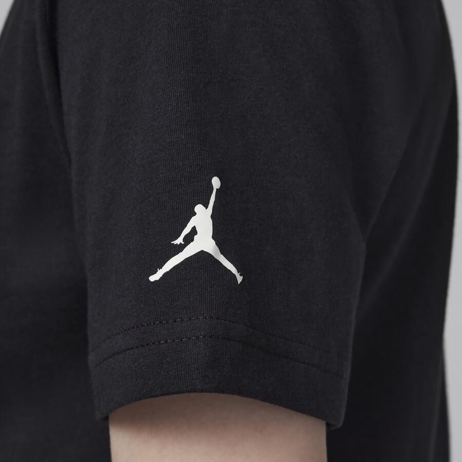 Jordan Air T-shirt met stippengraphic voor kids Zwart - Foto 2