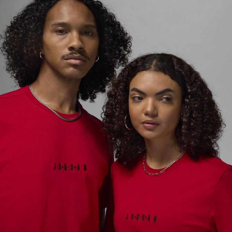 Jordan Air T-shirt voor heren Rood - Foto 2