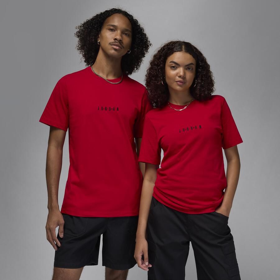 Jordan Air T-shirt voor heren Rood - Foto 3
