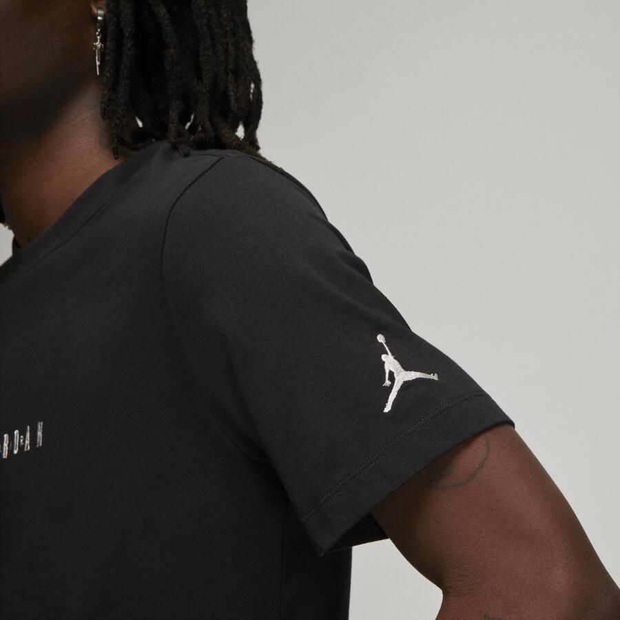 Jordan Air T-shirt voor heren Zwart - Foto 2