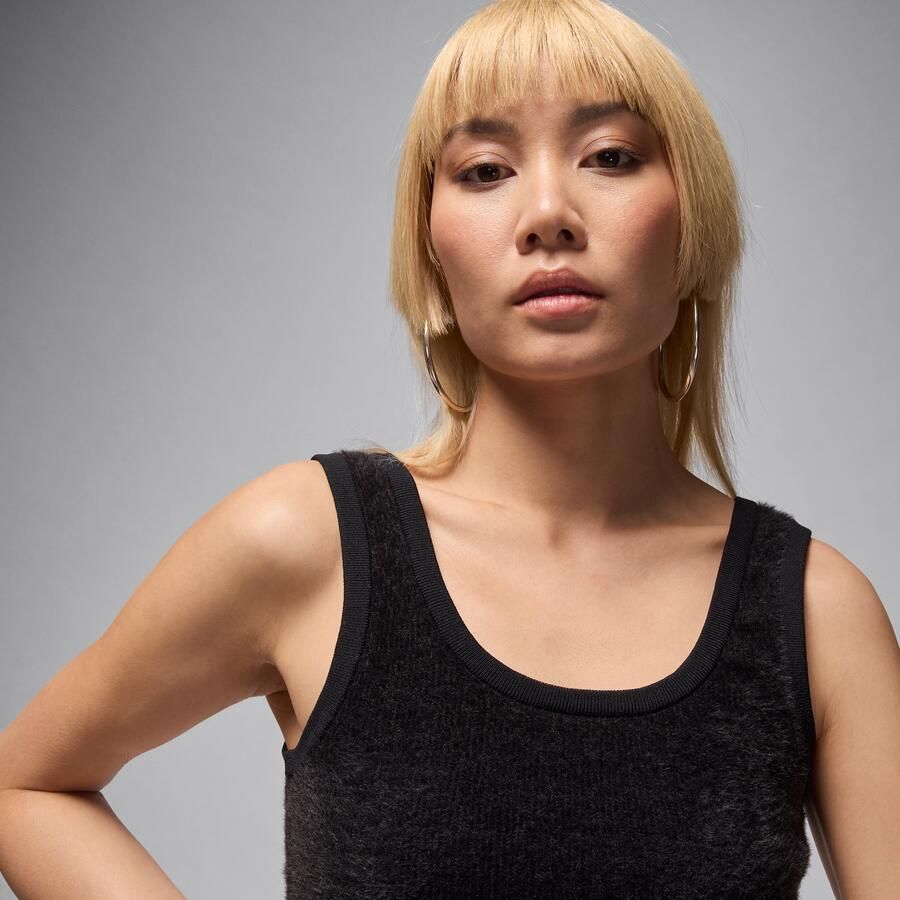 Jordan Air tanktop voor dames Zwart - Foto 2