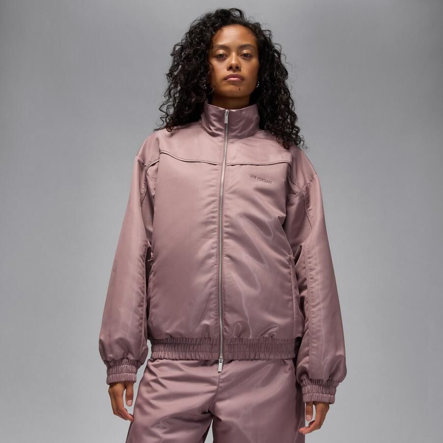 Jordan Air trainingsjack voor dames Paars - Foto 4