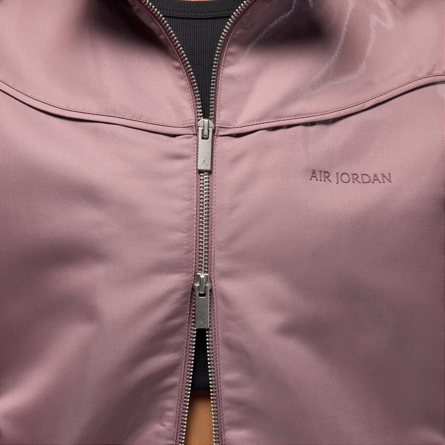 Jordan Air trainingsjack voor dames Paars - Foto 3