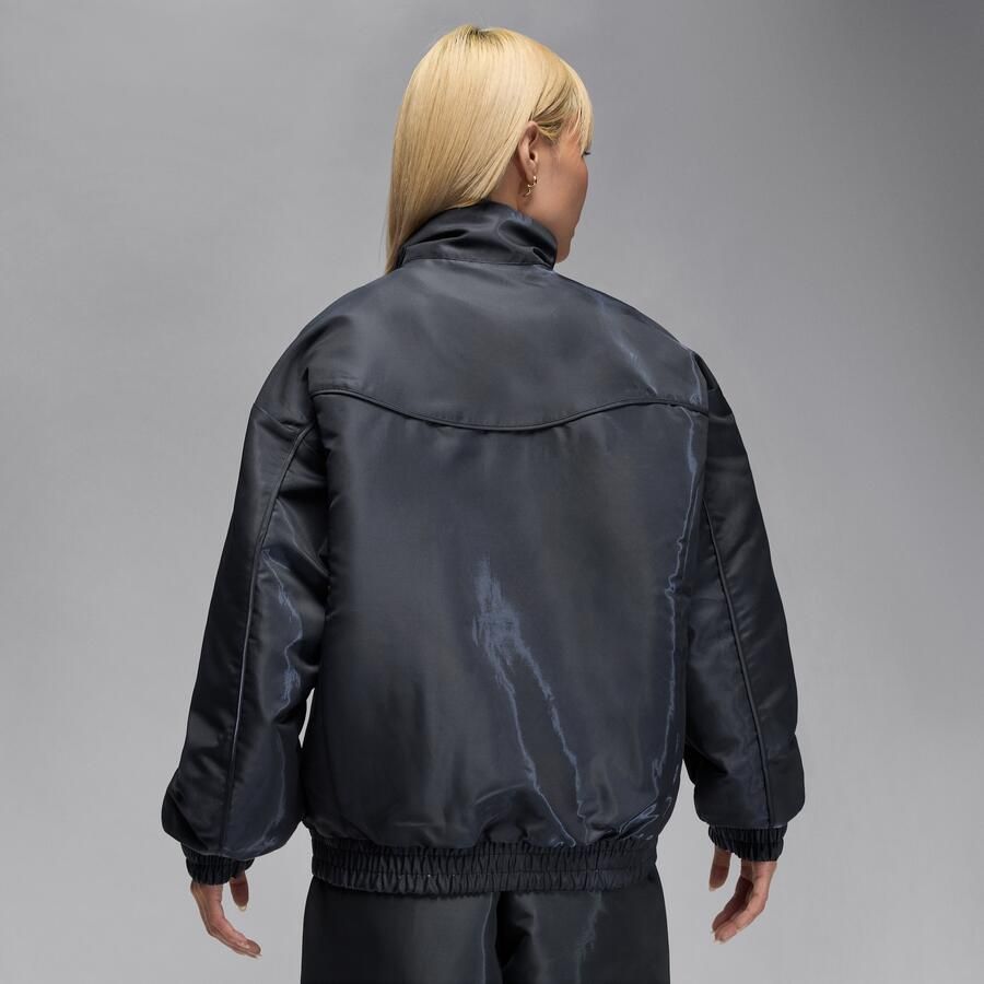 Jordan Air trainingsjack voor dames Zwart