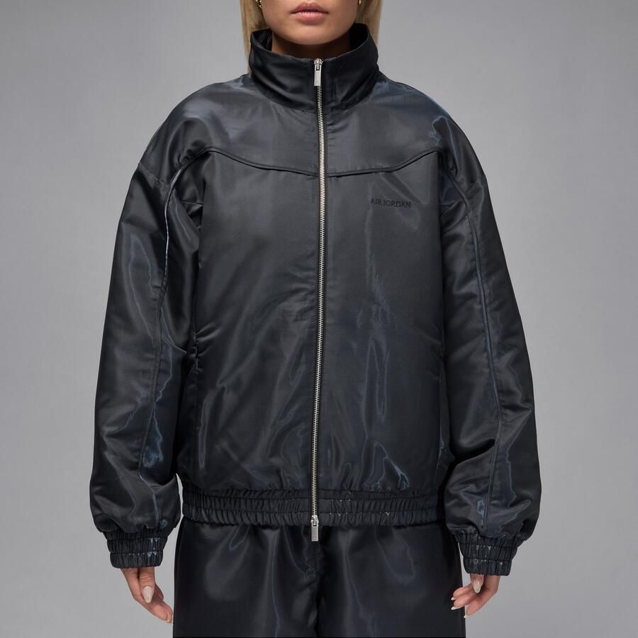 Jordan Air trainingsjack voor dames Zwart - Foto 3