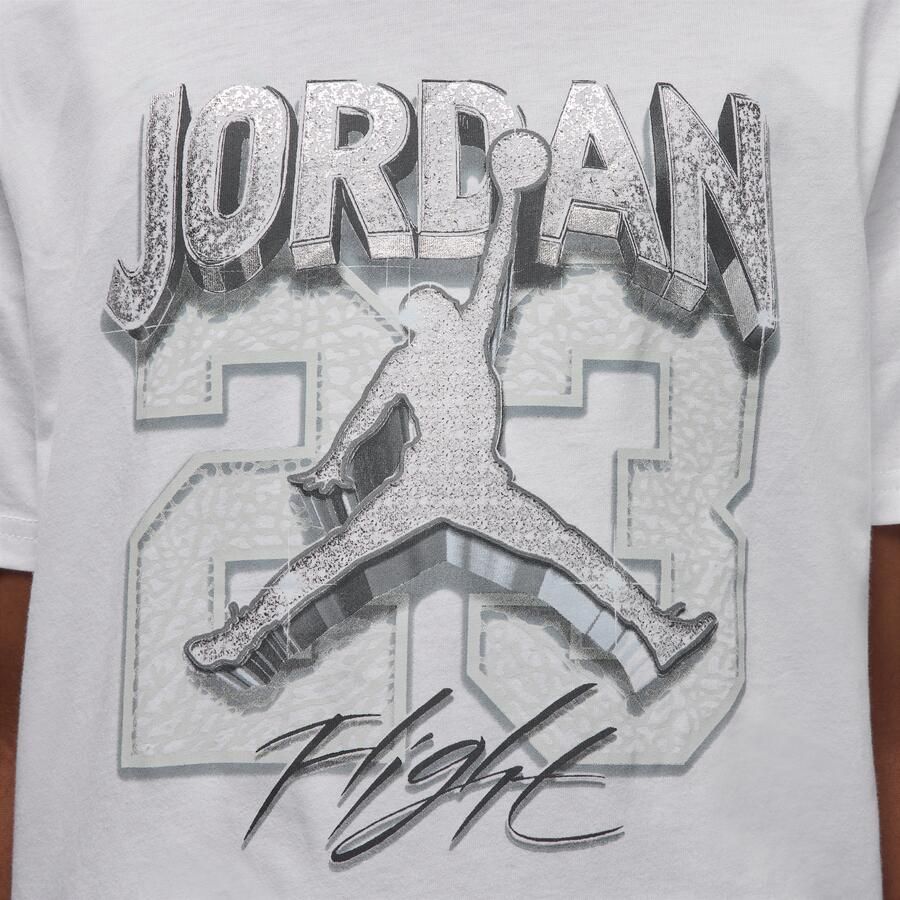 Jordan AJ3 Pure Money T-shirt voor kids Wit - Foto 3