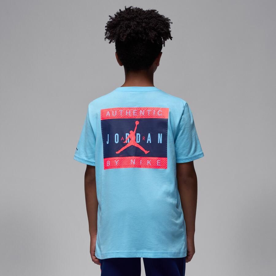 Jordan Authentic Label T-shirt voor kids Blauw