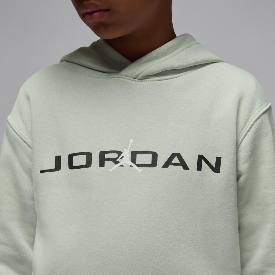 Jordan Baseline hoodie voor meisjes Grijs - Foto 3