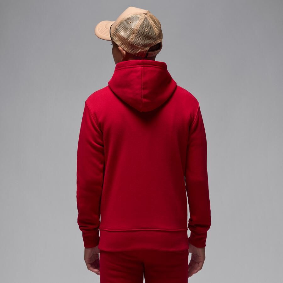 Jordan Baseline hoodie voor meisjes Rood