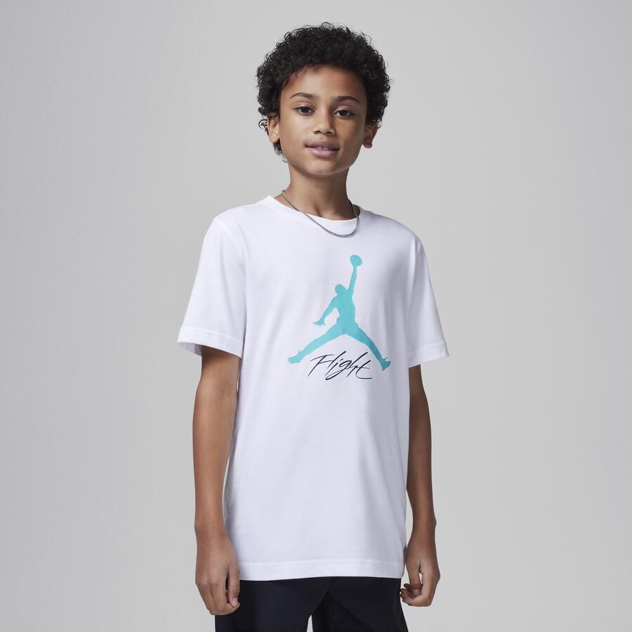 Jordan Baseline T-shirt voor kids Wit - Foto 3