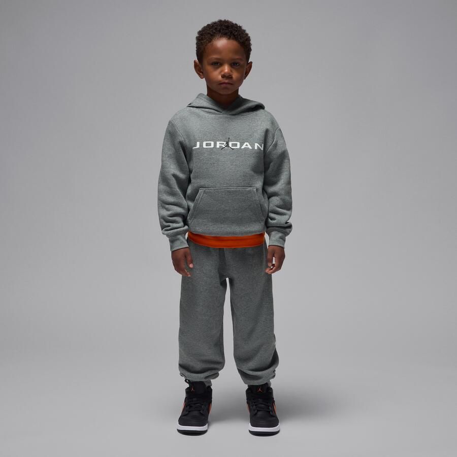 Jordan Baseline tweedelige fleeceset voor kleuters Grijs - Foto 4