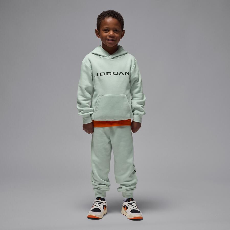 Jordan Baseline tweedelige fleeceset voor kleuters Grijs - Foto 3