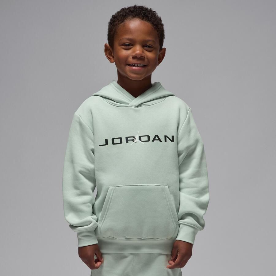 Jordan Baseline tweedelige fleeceset voor kleuters Grijs