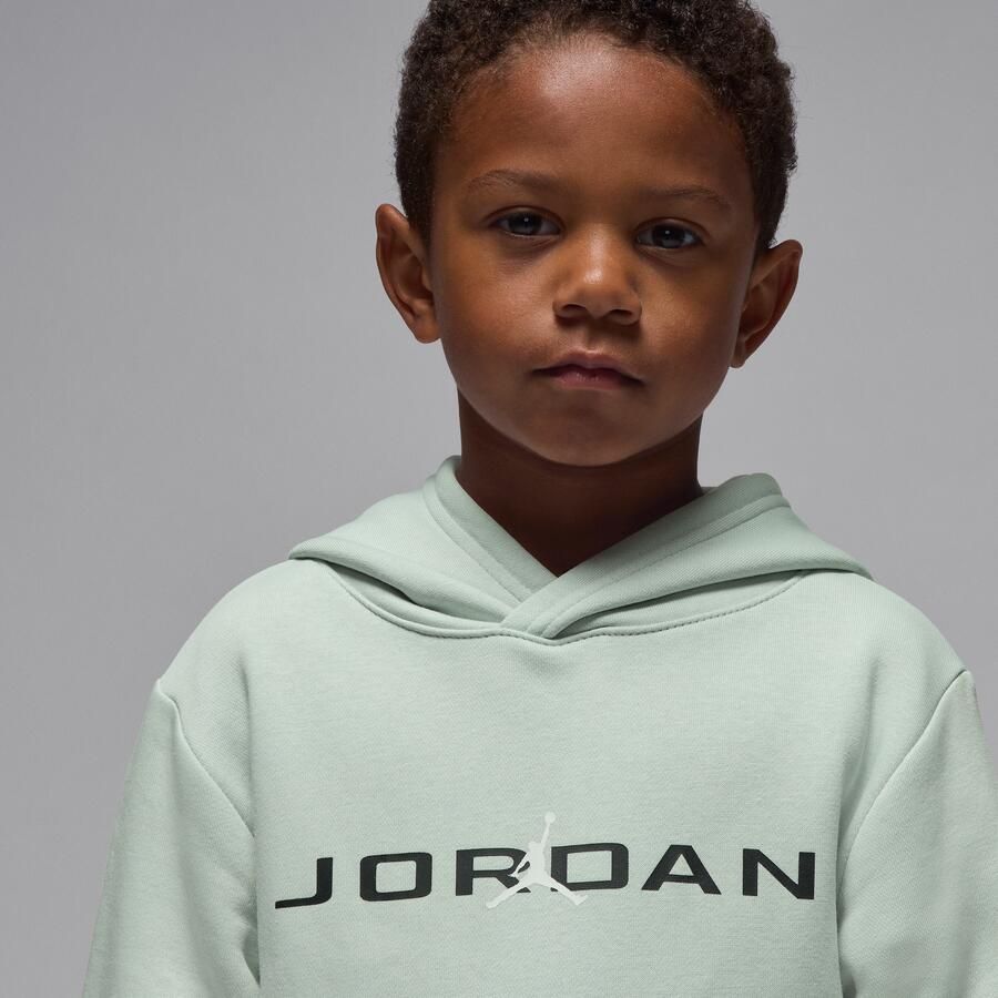 Jordan Baseline tweedelige fleeceset voor kleuters Grijs - Foto 2