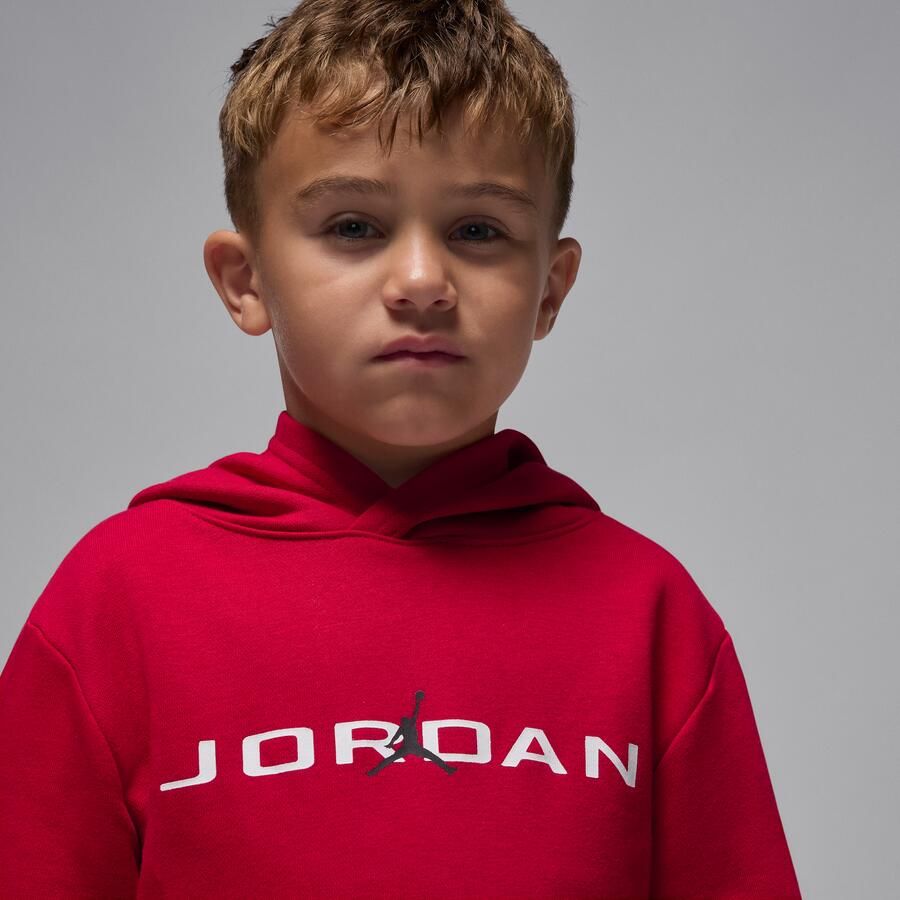 Jordan Baseline tweedelige fleeceset voor kleuters Rood - Foto 3