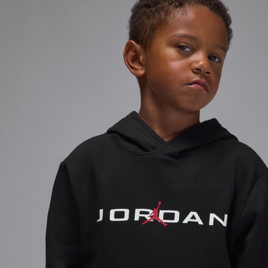 Jordan Baseline tweedelige fleeceset voor kleuters Zwart - Foto 3