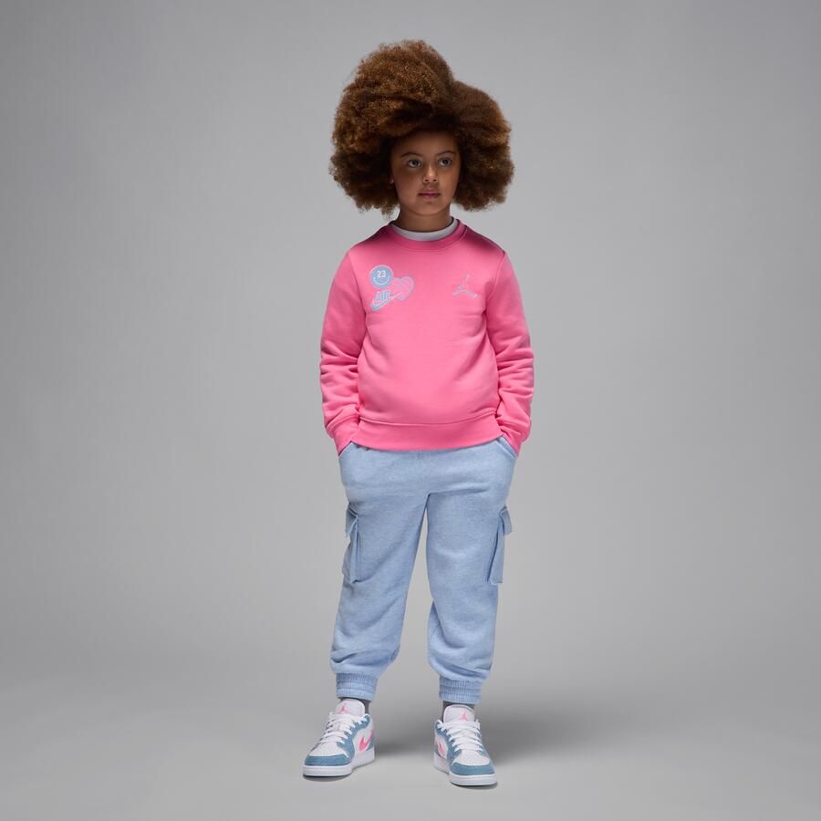 Jordan Blue Jeans and Bling tweedelige set met broek voor kleuters Blauw - Foto 3