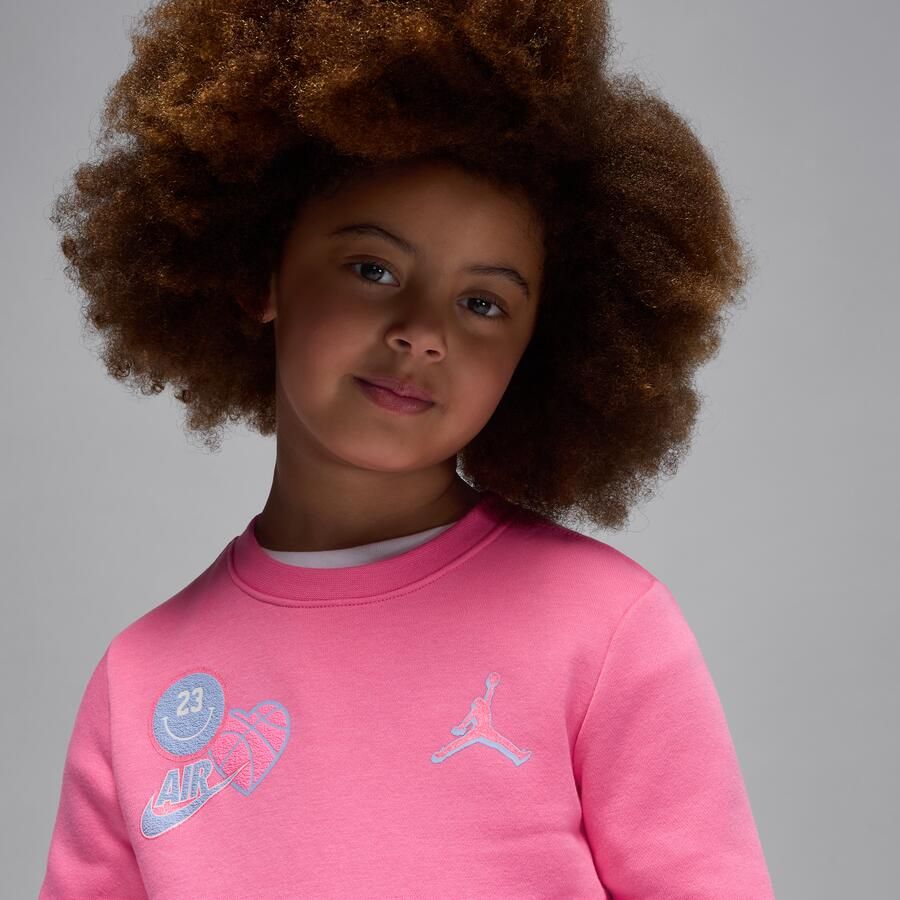 Jordan Blue Jeans and Bling tweedelige set met broek voor kleuters Blauw - Foto 2