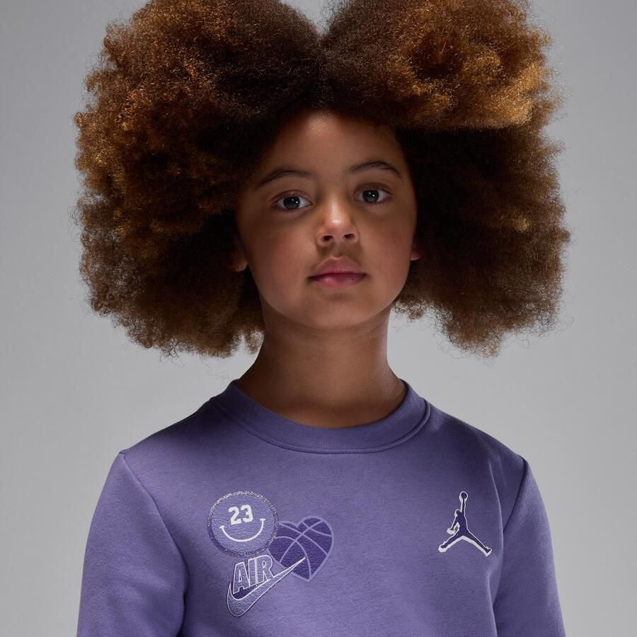 Jordan Blue Jeans and Bling tweedelige set met broek voor kleuters Zwart - Foto 2