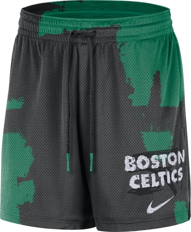 Jordan Boston Celtics Courtside Dri-FIT NBA-trainingsshorts met mesh voor heren Zwart - Foto 3