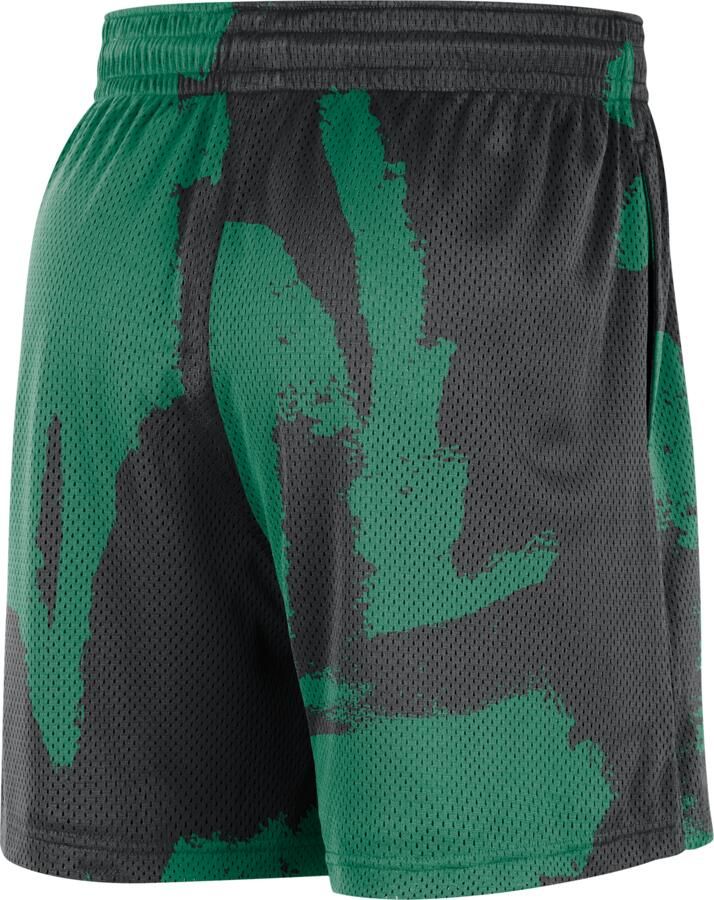 Jordan Boston Celtics Courtside Dri-FIT NBA-trainingsshorts met mesh voor heren Zwart