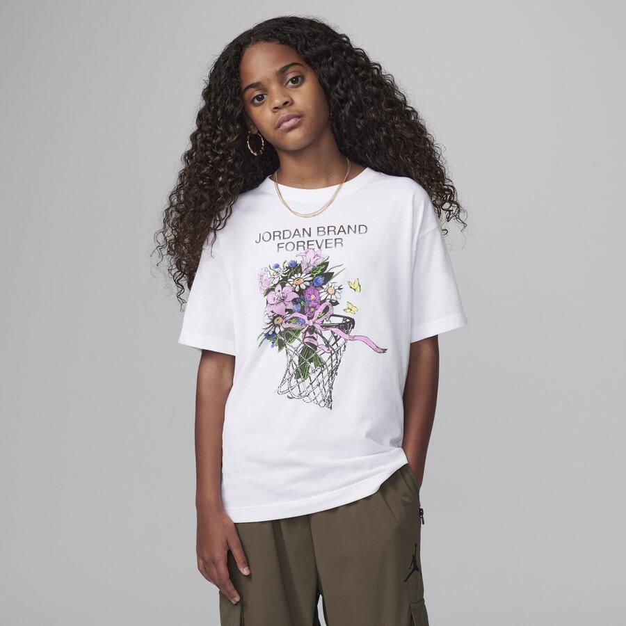 Jordan Brand Forever T-shirt voor kids Wit - Foto 3