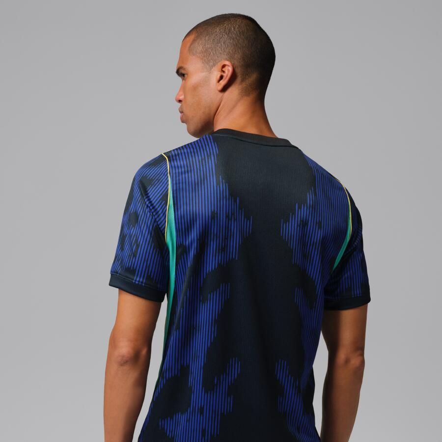 Jordan Brazilië 2026 Stadium Uit Dri-FIT replicavoetbalshirt voor heren Blauw - Foto 2