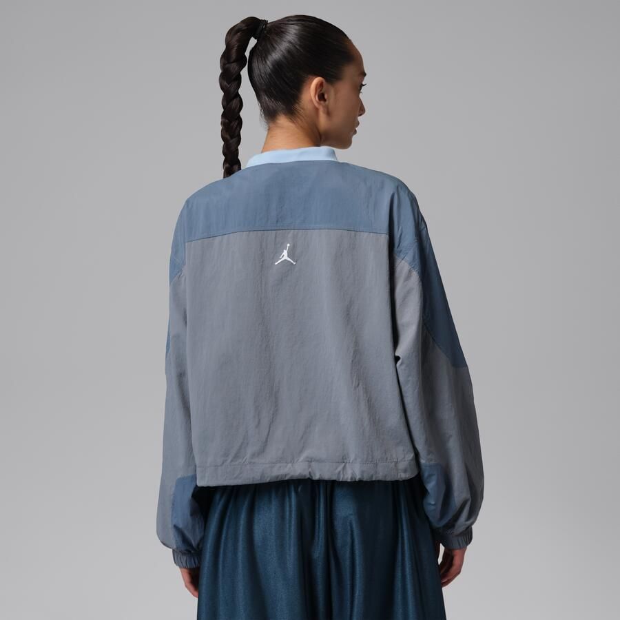 Jordan Brooklyn damestrui met lange mouwen en graphic Blauw