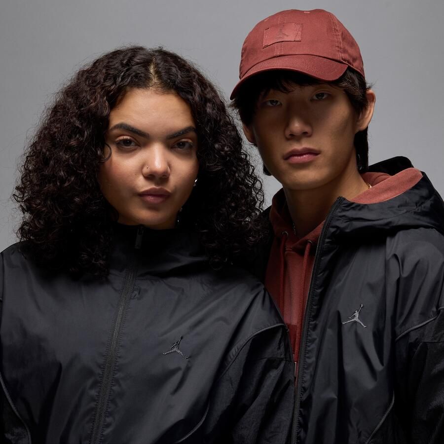 Jordan Brooklyn Draft herenjack met capuchon Zwart