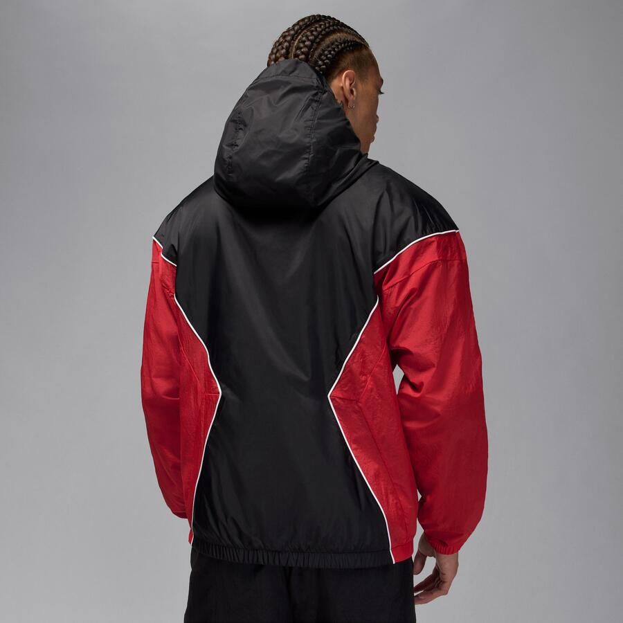 Jordan Brooklyn Draft herenjack met capuchon Zwart
