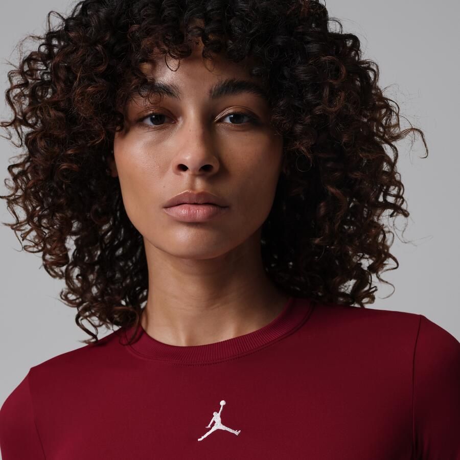 Jordan Brooklyn Essentials bodysuit voor dames Rood - Foto 2