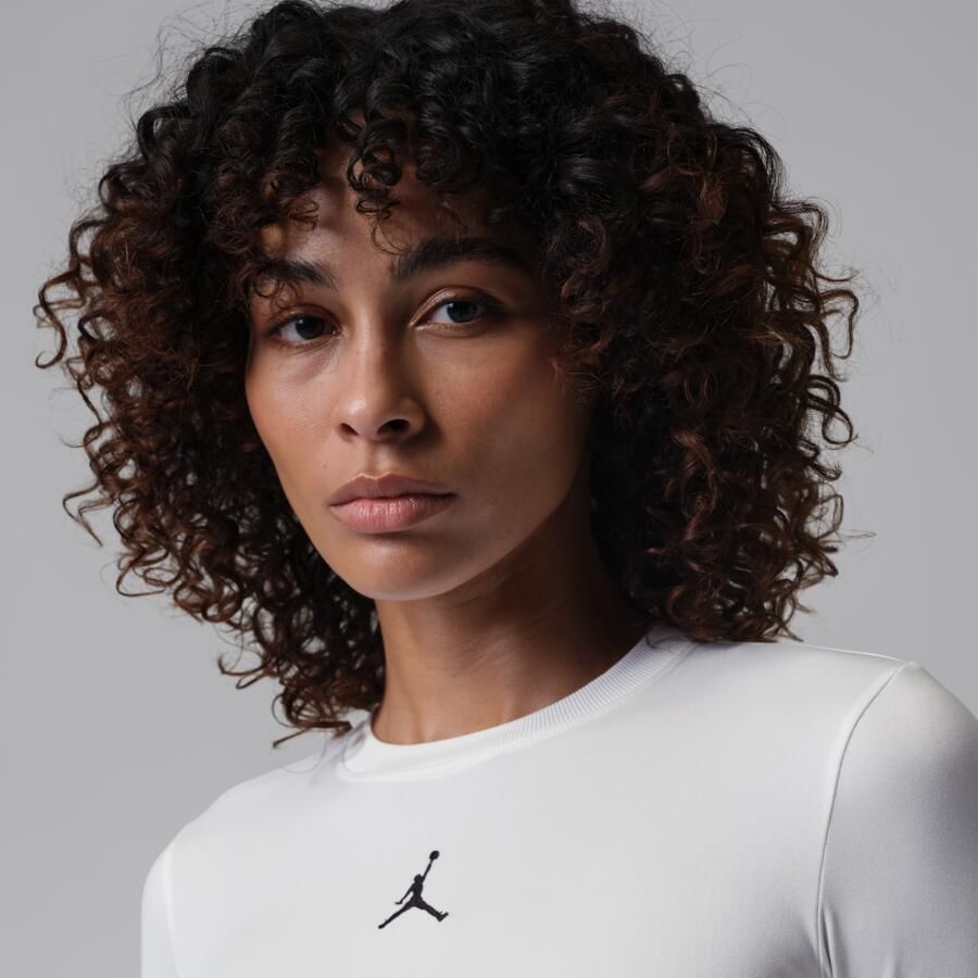 Jordan Brooklyn Essentials bodysuit voor dames Wit - Foto 2