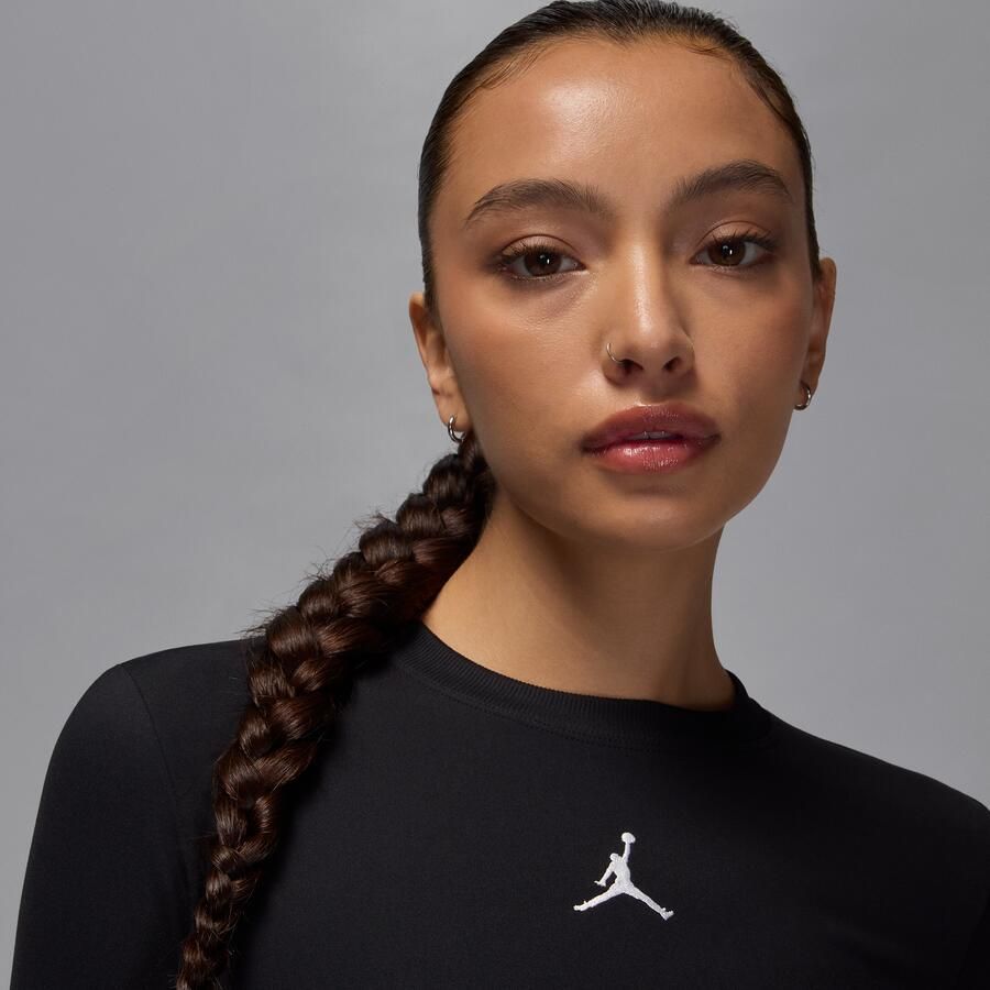Jordan Brooklyn Essentials bodysuit voor dames Zwart - Foto 2