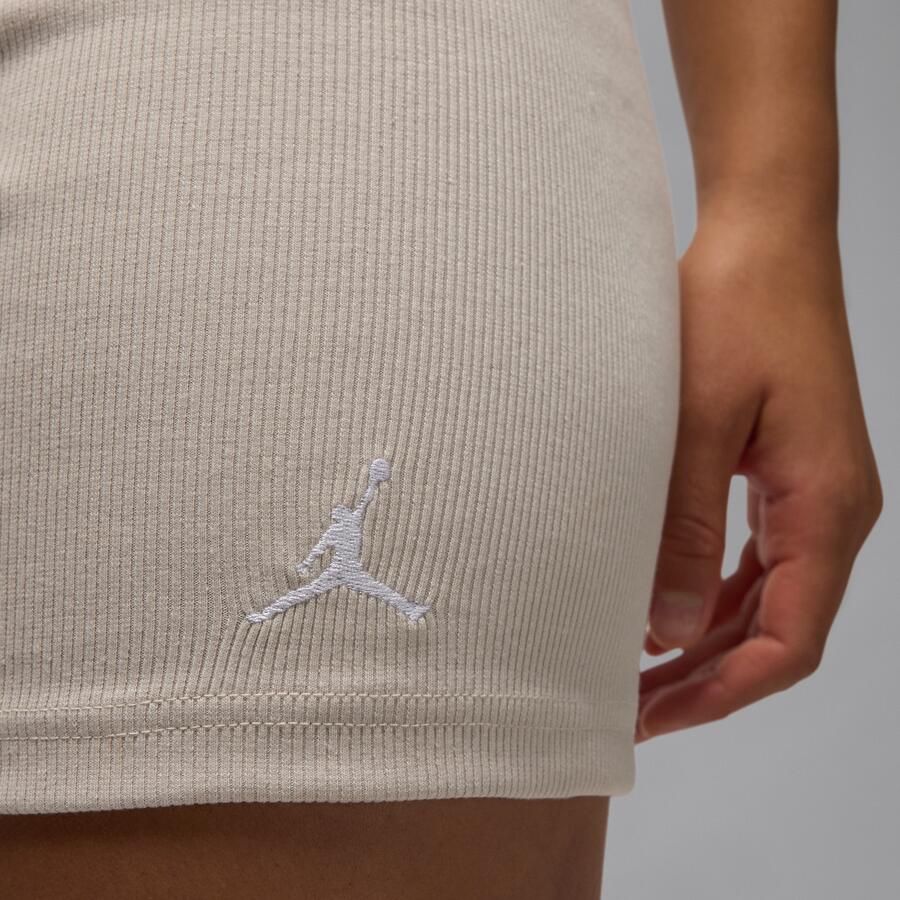 Jordan Brooklyn Essentials damesshorts (10 cm) Bruin - Foto 3