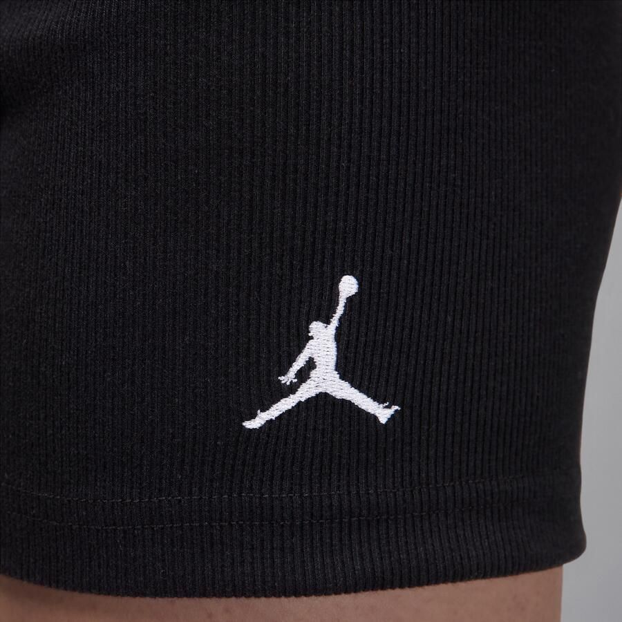 Jordan Brooklyn Essentials damesshorts (10 cm) Zwart - Foto 3