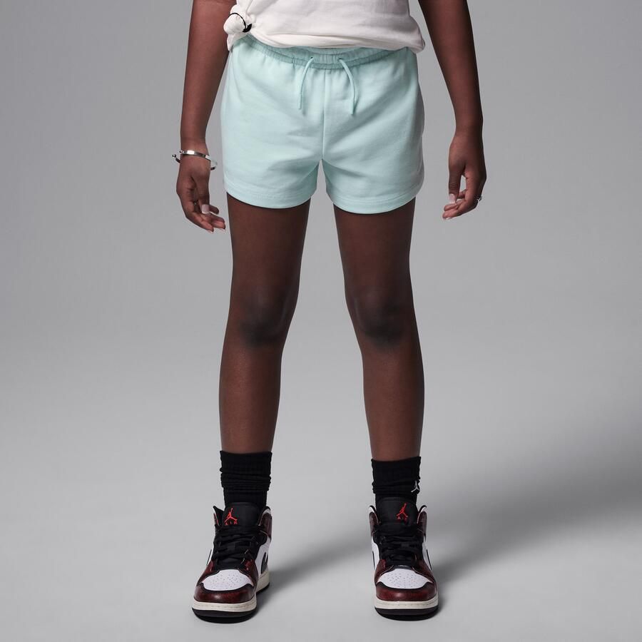 Jordan Brooklyn Essentials Dri-FIT shorts van sweatstof voor kids Groen - Foto 4