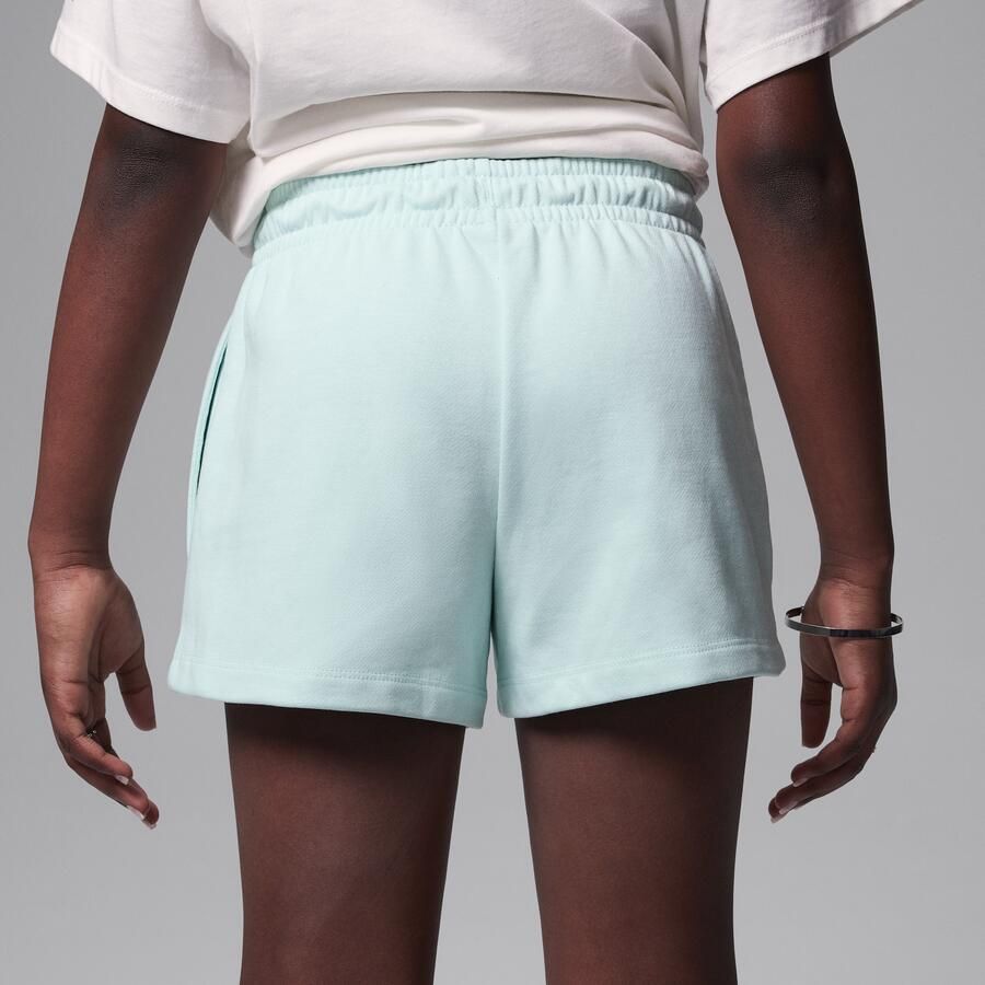 Jordan Brooklyn Essentials Dri-FIT shorts van sweatstof voor kids Groen - Foto 2