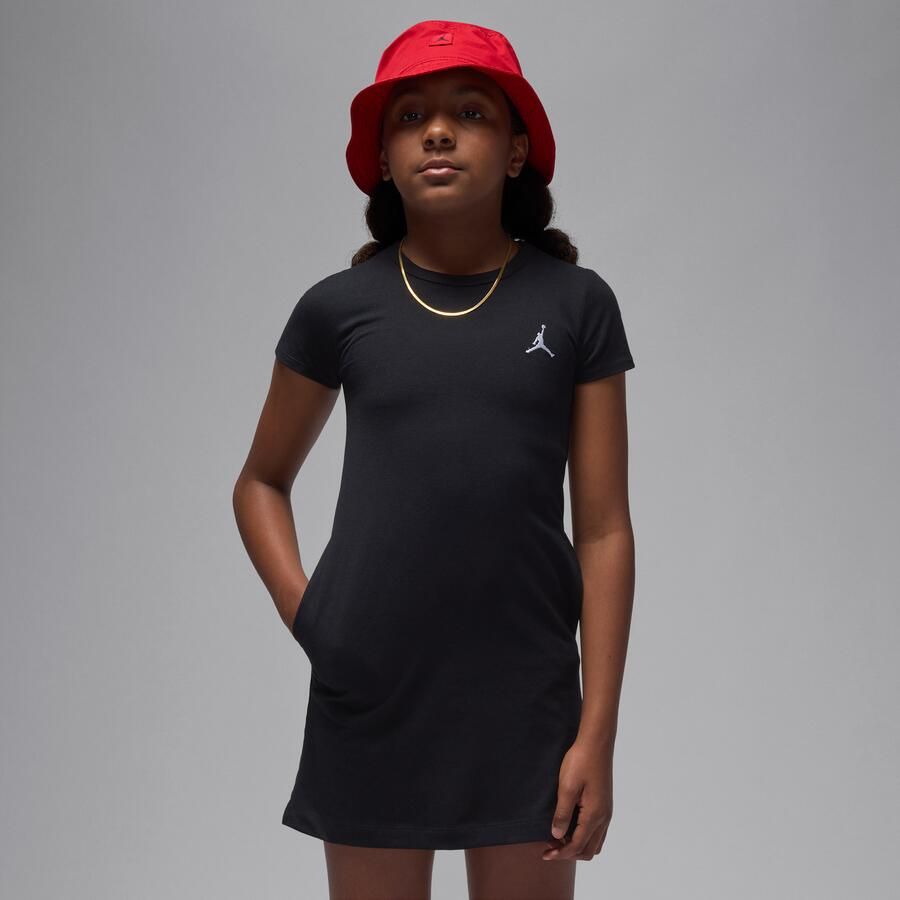 Jordan Brooklyn Essentials jurk voor kids Zwart - Foto 4