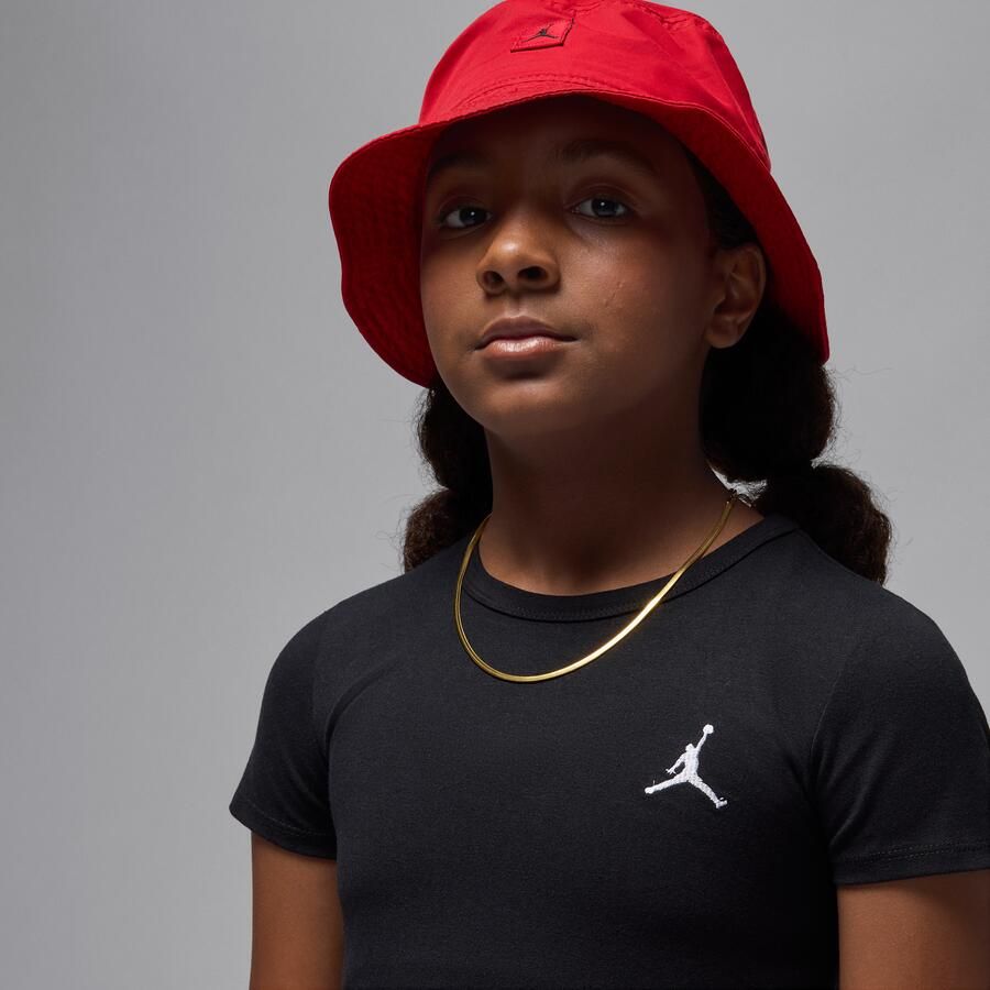 Jordan Brooklyn Essentials jurk voor kids Zwart - Foto 2